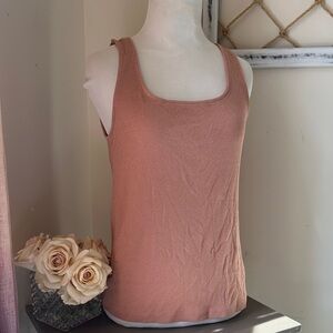 a new day Dusty Rose Square Neck Tank Top